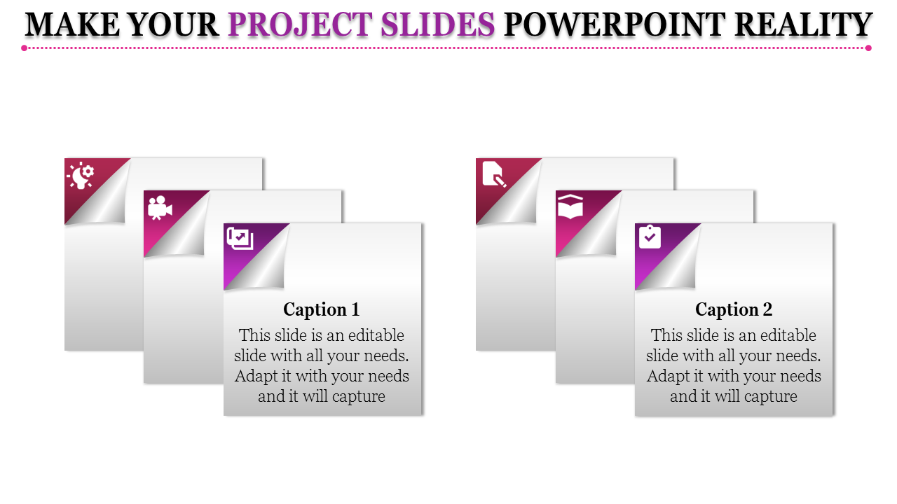 Project Slides PowerPoint Presentation Template